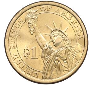 1 доллар 2015 года (P) США «36-й президент США Линдон Джонсон» — Фото №2