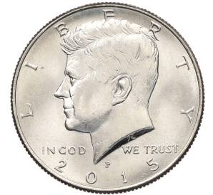 1/2 доллара (50 центов) 2015 года P США — Фото №1