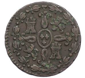 2 мараведи 1831 года Испания — Фото №2