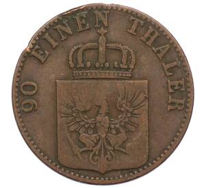 4 пфеннига 1857 года A Пруссия — Фото №2