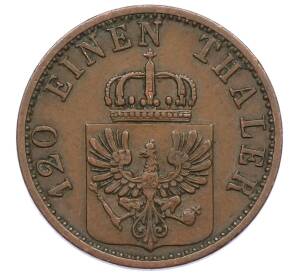 3 пфеннига 1868 года C Пруссия — Фото №2