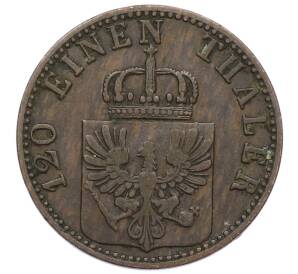 3 пфеннига 1865 года A Пруссия — Фото №2