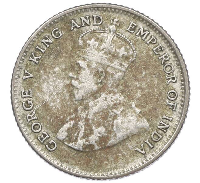 Монета 10 центов 1927 года Стрейтс Сетлментс (Артикул: K10-5648) — Фото №2