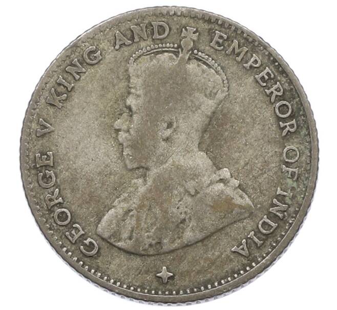 Монета 10 центов 1919 года Стрейтс Сетлментс (Артикул: K10-5649) — Фото №2