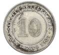 Монета 10 центов 1927 года Стрейтс Сетлментс (Артикул: K10-5653) — Фото №1