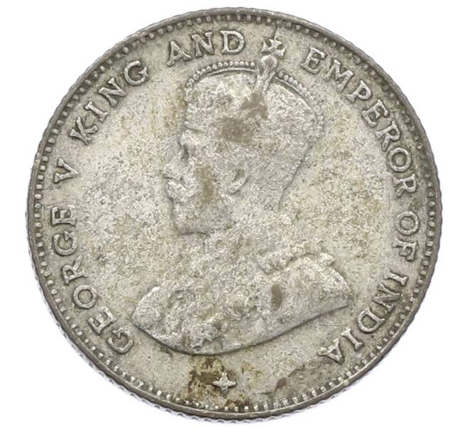 Монета 10 центов 1919 года Стрейтс Сетлментс (Артикул: K10-5660) — Фото №2