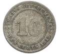 Монета 10 центов 1919 года Стрейтс Сетлментс (Артикул: K10-5663) — Фото №1