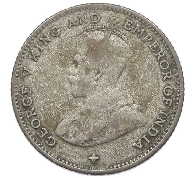 Монета 10 центов 1919 года Стрейтс Сетлментс (Артикул: K10-5663) — Фото №2