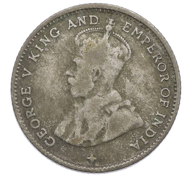 Монета 10 центов 1919 года Стрейтс Сетлментс (Артикул: K10-5667) — Фото №2