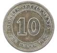 Монета 10 центов 1926 года Стрейтс Сетлментс (Артикул: K10-5675) — Фото №1