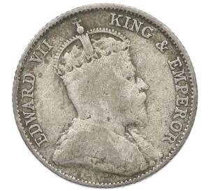 10 центов 1910 года Стрейтс Сетлментс — Фото №2