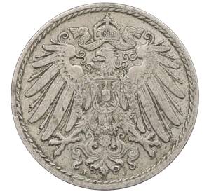 5 пфеннигов 1914 года J Германия — Фото №2