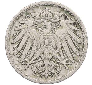 5 пфеннигов 1906 года D Германия — Фото №2