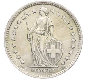 2 франка 1963 года Швейцария — Фото №2