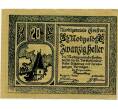 Банкнота 20 геллеров 1920 года Австрия — Коммуна Грестен (Нотгельд) (Артикул: B2-14779) — Фото №1
