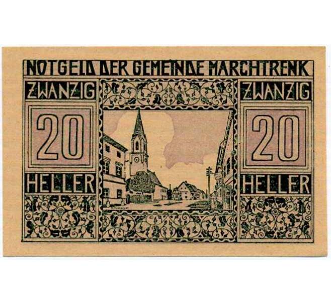 Банкнота 20 геллеров 1920 года Австрия — Мархтренк (Нотгельд) (Артикул: B2-14805) — Фото №1
