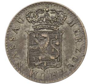 6 крейцеров 1840 года Нассау — Фото №2