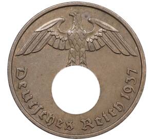 2 рейхспфеннига 1937 года F Германия — Фото №1