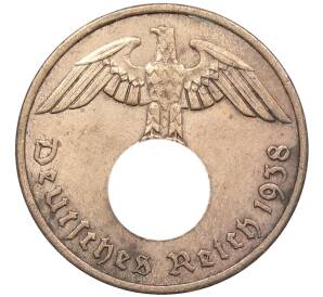 2 рейхспфеннига 1938 года A Германия — Фото №1