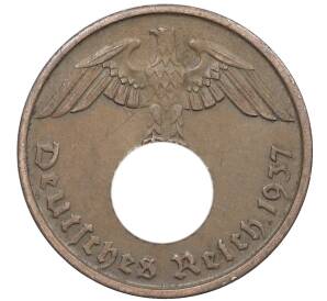 2 рейхспфеннига 1937 года A Германия — Фото №1
