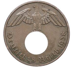 2 рейхспфеннига 1938 года E Германия — Фото №1