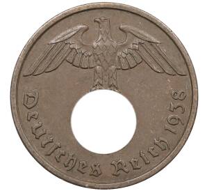 2 рейхспфеннига 1938 года A Германия — Фото №1