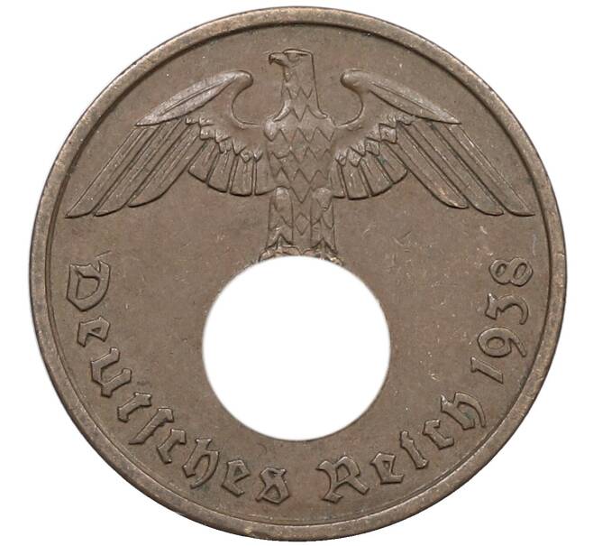 Монета 2 рейхспфеннига 1938 года A Германия (Артикул: K10-5838) — Фото №1