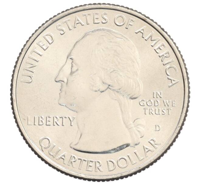 Монета 1/4 доллара (25 центов) 2020 года D США «Национальные парки — №55 Национальный заповедник Таллграсс Прейри» (Артикул: M2-90441) — Фото №2