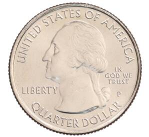 1/4 доллара (25 центов) 2011 года P США «Национальные парки — №10 Рекреационная зона Чикасо» — Фото №2