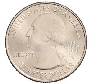 1/4 доллара (25 центов) 2013 года D США «Национальные парки — №19 Форт Мак-Генри» — Фото №2