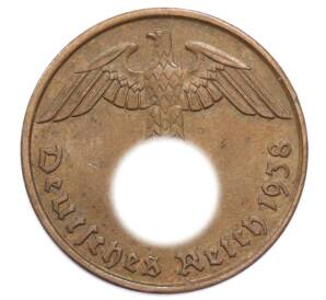 2 рейхспфеннига 1938 года J Германия — Фото №1