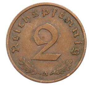 2 рейхспфеннига 1938 года A Германия — Фото №2