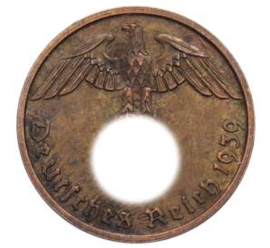 2 рейхспфеннига 1939 года B Германия — Фото №1