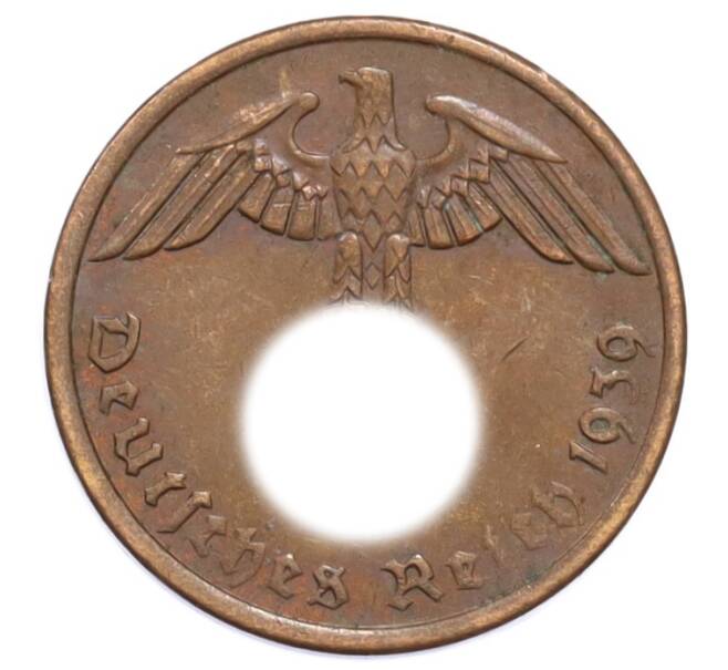 Монета 2 рейхспфеннига 1939 года A Германия (Артикул: K10-5849) — Фото №1
