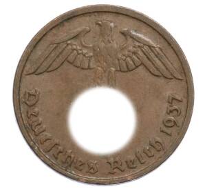 2 рейхспфеннига 1937 года D Германия — Фото №1