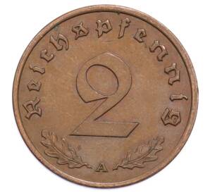 2 рейхспфеннига 1940 года A Германия — Фото №2
