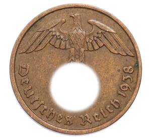 2 рейхспфеннига 1938 года A Германия — Фото №1