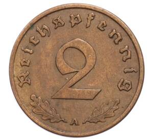 2 рейхспфеннига 1938 года A Германия — Фото №2