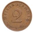 Монета 2 рейхспфеннига 1938 года G Германия (Артикул: K10-5863) — Фото №2