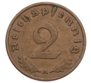 2 рейхспфеннига 1937 года A Германия — Фото №2