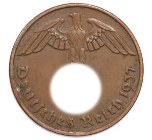 2 рейхспфеннига 1937 года A Германия — Фото №1