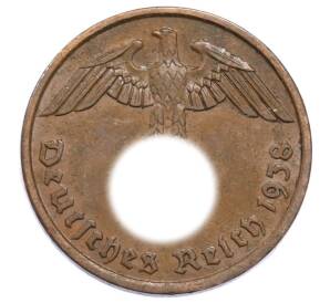 2 рейхспфеннига 1938 года A Германия — Фото №1