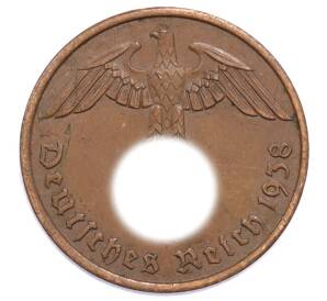 2 рейхспфеннига 1938 года A Германия — Фото №1