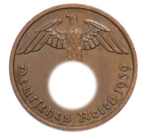 2 рейхспфеннига 1939 года F Германия — Фото №1