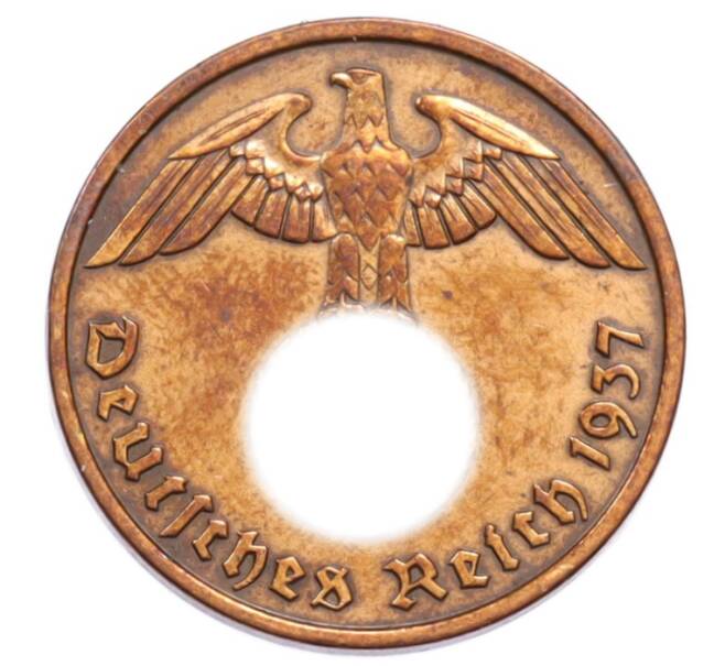 Монета 2 рейхспфеннига 1937 года A Германия (Артикул: K10-5888) — Фото №1