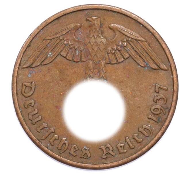 Монета 2 рейхспфеннига 1937 года A Германия (Артикул: K10-5897) — Фото №1