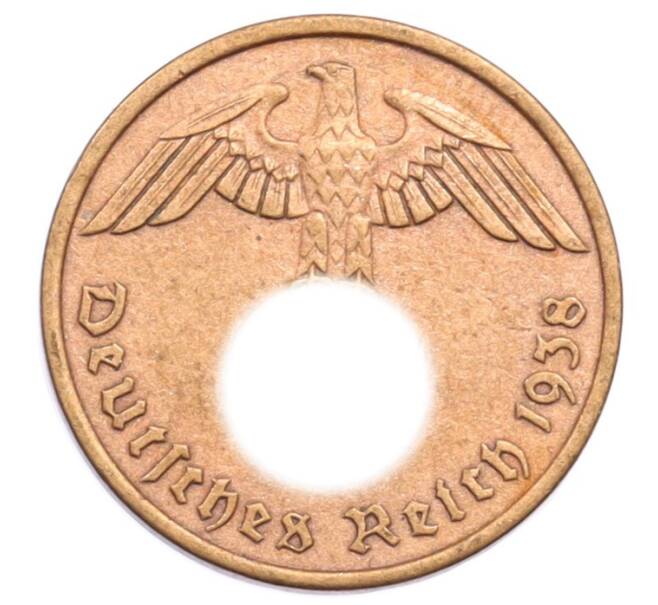 Монета 2 рейхспфеннига 1938 года A Германия (Артикул: K10-5902) — Фото №1
