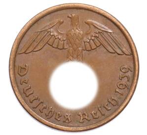 2 рейхспфеннига 1939 года A Германия — Фото №1