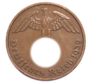 2 рейхспфеннига 1939 года G Германия — Фото №1