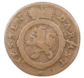 1 пфенниг 1777 года Гессен-Дармштадт — Фото №2